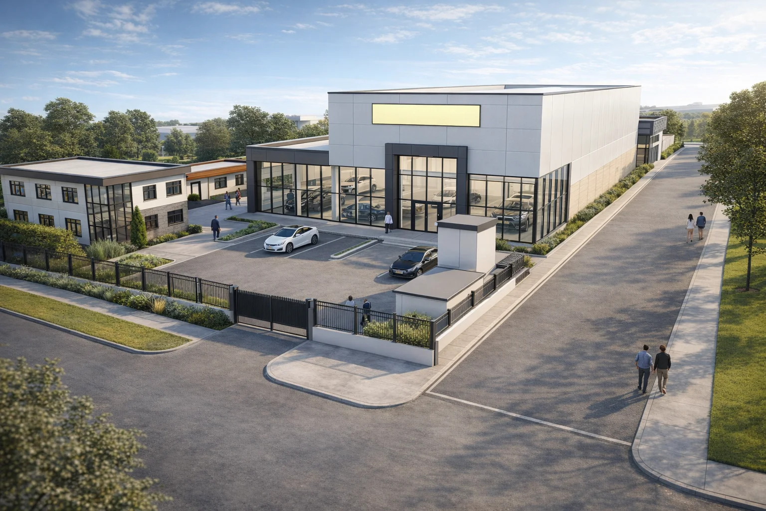 Show Room industriel – Vue 1